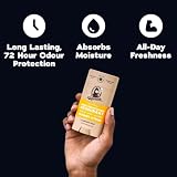 Dr. Squatch Naturalny dezodorant dla mężczyzn bez aluminium, z węglem aktywnym i postbiotykami do 72 godzin ochrony przed zapachem ciała – Summer Citrus, Coconut Castaway, 75 g dezodorant męski (2