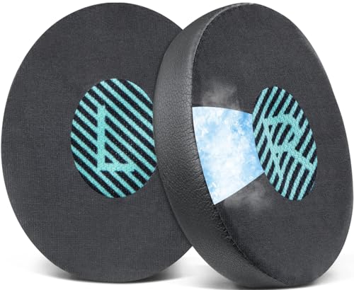 SOULWIT Cuscini di Raffreddamento in Gel per Bose On-Ear 2 (OE2 & OE2i)/ SoundLink/SoundTrue On-Ear Cuffie, Padiglioni con Schiuma ad Alta Intensità di Isolamento dal Rumore