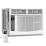 Window Air Conditioner, Window AC Unit for Rooms with Mechanical Control Panel, Fast Cooling and Queit Operation