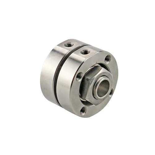 Rmwkrmogrf 304 Ss 304Stainless Steel Disc Torque Hinge Passes Through Wire Hole Damper Can Stop Any Damping Shaft 1Pcs(2.0N.m)