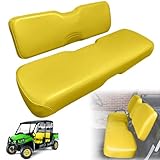 Kistrba Seat Cover Replacement for John Deere Gator Bench XUV 550 550 S4 866A, Heavy Duty Leather