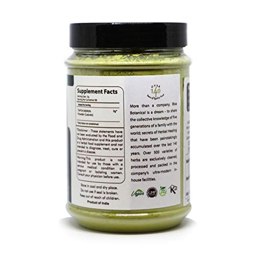 Bixa Botanical Papaya Leaf Powder (Carica Papaya) | Ayurvedic Herb, Anti-Oxidant Agent | Herbal Supplement (200G/7Oz) Pack Of 1 #TOP6