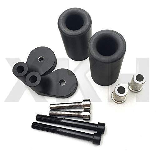 Slider de cadre moto Kawasaki ZRX 1200R noir protection châssis