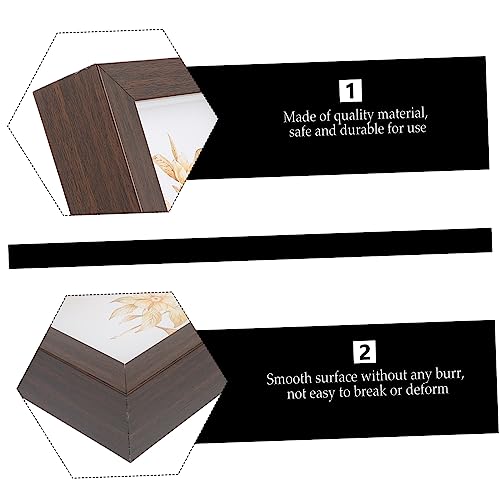 GRIRIW Caixa Porta-retratos Manual Quadro De Madeira Amantes