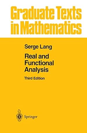 Book cover Real and Functional Analysis (Graduate Texts in Mathematics, 142)