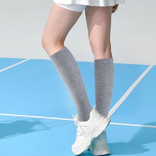 Image of Knee High Socks for Women, Long Tall Knee Tube Socks