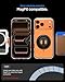 Spigen for iPhone 17 Pro Max Case, Ultra Hybrid T MagFit [Camera Control Button] [Compatible with Magsafe] - Glossy Orange
