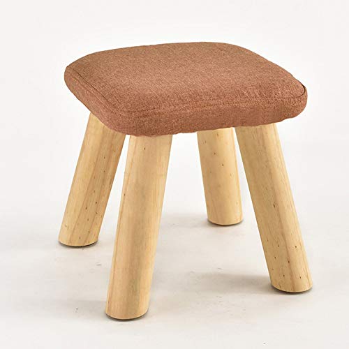 Taburete plegable de madera para ganar altura en casa y descansar en el sofá 3