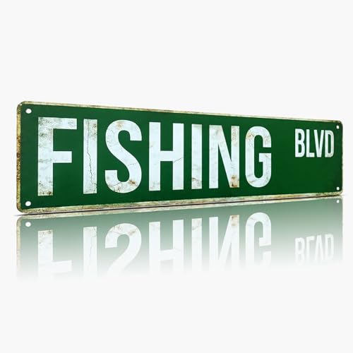 19 Gift Ideas for Fishing Grandpas in 2026: Thoughtful Picks He’ll Actually Use 17 FISHING BLVD Metal Street Sign