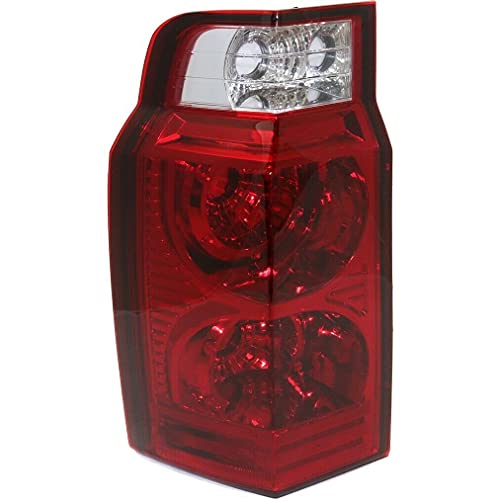 HEADLIGHTSDEPOT Tail Light Compatible With Jeep Commander 2006-2010 Left Driver Side Rear Tail Lamp