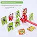 Vamiali Chameleon Tongue Shooting Game, Frog Tongue Game, Insect Cardboard Included, Multiplayer, Funny Family Desktop Interactive Toys (Green, 2pcs)