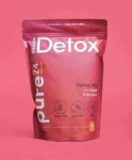 Detox & Digest Mix - Smoothie Mix, Cleanse with Hibiscus, Moringa & Celery Seeds for Detoxification, Healing & Immune Boosting - Vegan Non-GMO Gluten-Free - 8 Oz
