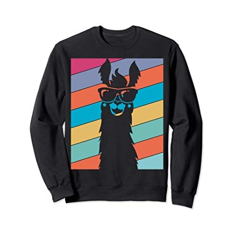 Sudadera Multi color alpaca / llama para hombre Cover