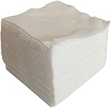 JEBBLAS Dry Wipes, Premium-Watte Pflegetücher, trocken, sehr weich Biodegradable-Baumwolle für Empfindliche Haut, Baby-Pflegetücher, Abschminken Wipes