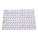 Kinder Klavieraufkleber Transparente Abnehmbare Klavier schlüsselaufkleber Piano Tastatur Brief anmerkungen Für 49 61 76 88 Schlüssel