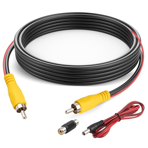 RED WOLF 6M Doppelt Abgeschirmtes Rückfahrkamera...