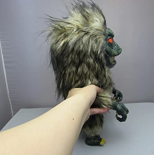 Sdetrcq Critters Prop Doll, Poseable Monster Doll 10'' Alien Creatures Space Crite Plush Creepy Ass Dolls, Cosplay Plush Toy Halloween Doll Props Monsters Gifts (Green) #TOP1