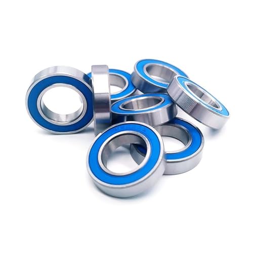 JALYKA 6903RS Bearings Blue Sealed 17x30x7 mm ABEC-7 6903 2RS (4PCS) Shaft Ball Bearing Parts for Hobby RC Car Truck