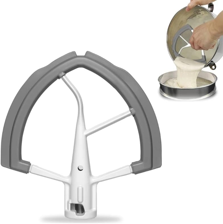 2024 New Beater Mixer Attachment Mixer Paddle Flex-Edge Paddle Mixer Accessories Replacement Part Fits for 6QT Stand Mixers