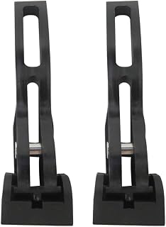 Latest Updated 2 pack Rear Clamp Universal Replacement for Hard Folding/Soft Folding Truck Bed Tonneau Cover Auto Accessories Black