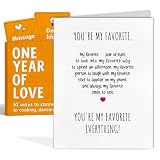 Picture of C + C FÜR PAARE Weekly Date Night Ideas for Couples – Fun & Romantic Gift for Wedding Anniversaries, Valentine’s Day & More – for Husband, Wife, Brides & Bachelorettes – (with Heart Card)