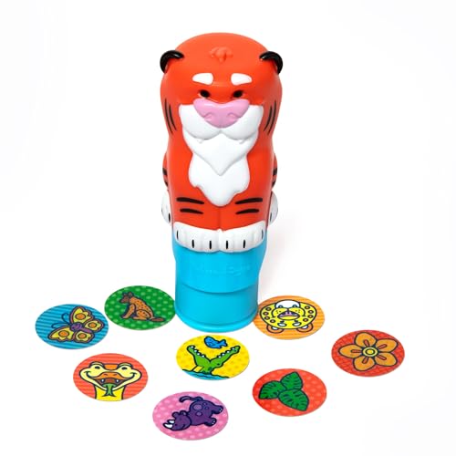 Melissa & Doug Sticker Wow!™ Tiger Bundle: 24-Page Activity Book, Refillable Sticker Stamper, Mini Pad, 500 Stickers, Arts and Crafts for Kids Ages 3+ — view 3