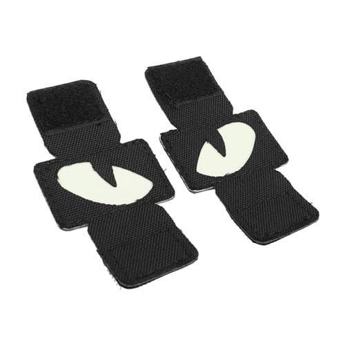 Remendo de Olho de Gato, Design de Laço de Gancho, Remendos de Olho de Gato Brilhantes, Prático e Am