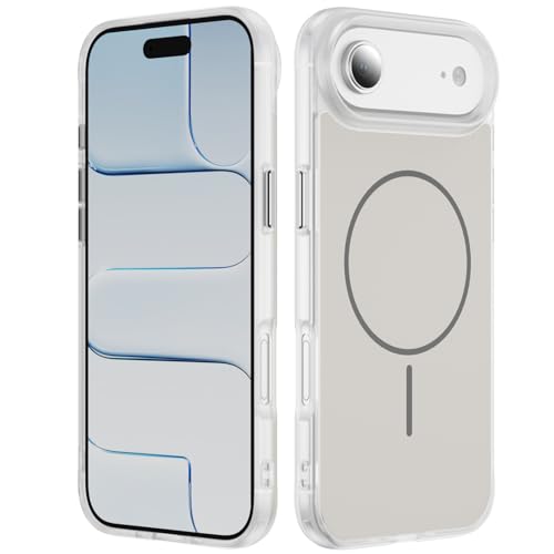 Coque iPhone Air blanche et magnétique | Protection mince givrée