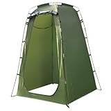 SWEETBIUTI Pop-Up Changing Tent, 190T 47x47x75 Changing Tent with Zippered Window & Door, Shower with 4 Windproof Rope & 4 Peg, Water & Sun Proof Portable Privacy, Style 2..