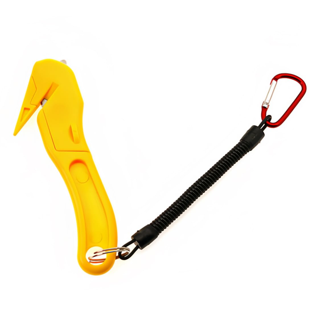 Cuchillo de Seguridad, Cuchillo Oculto, Cuchillo Cortador, Desechador de Paquetes de Mensajería, Cuerda Trenzada, Con hebilla y cordón de montañismo