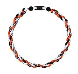 SUPBOMM Baseball Rope Necklaces, League Team Colors Braided Necklace, Baseball Team Gifts, SFGiants