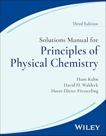 Solutions Manual for Principles of Physical Chemistry, 3rd Edition - E-Book - Original PDF - img