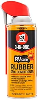 3-IN-ONE RVcare Rubber Seal Conditioner with SMART STRAW SPRAYS 2 WAYS, 11 OZ