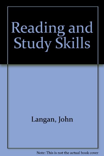 Reading and study skills 0070362572 Book Cover