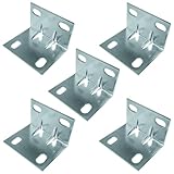 Conçues en acier robuste avec un traitement de surface anti-corrosion, ces équerres bénéficient d'une nervure de renfort emboutie garantissant une excellente tenue mécanique, même sous charge. Leur finition propre et leur ajustement précis en font un accessoire fiable pour les assemblages durables.