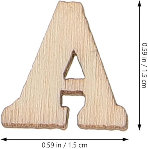 Miniatura 6 de EXCEART Juguete de 300 piezas de dibujos animados Juguetes de madera sin terminar rebanadas de madera Rebanadas de madera Adornos de madera Recorte