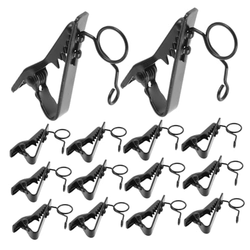 Garneck 20Pcs Lavalier Microphone Clips Durable Mic Tie Clips for Compatibility Positioning and Enhanced Audio Clarity for Professional Use