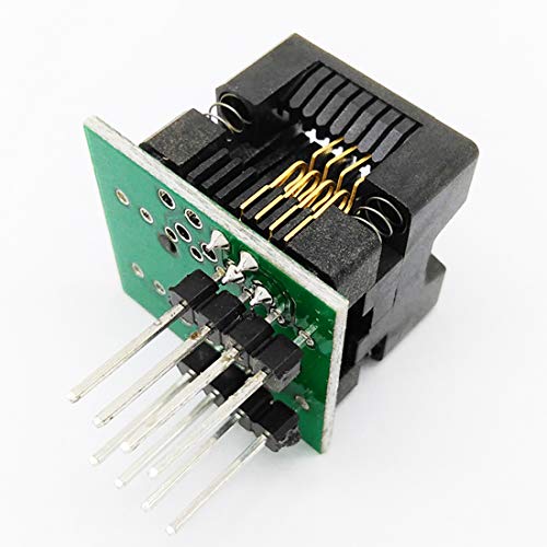 Conversor SOIC8 SOP8 a DIP8 modulo adaptador para programar eeprom flash 3