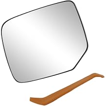 Heated Side View Mirror Glass 76253SZAA11 Compatible with Honda Pilot 2009 2010 2011 2012 2013 2014 2015 1pc Front Left