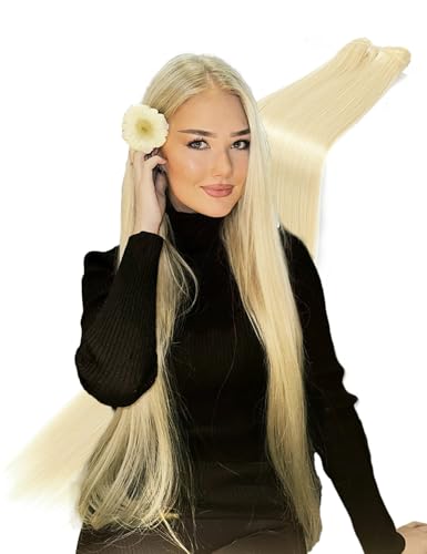 30 Inch Blonde Sew-In Hair Extensions 200g Weft