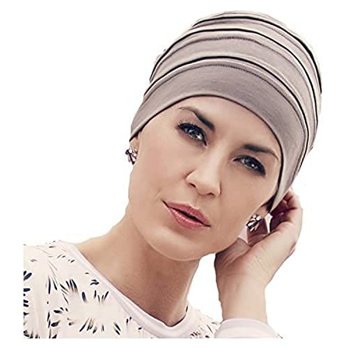 Christine Headwear Damen Christine Headwear, B. B. Bea Turban, Dusty Brown Turban, Beige, Einheitsgröße EU Cover