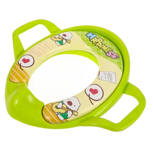 RORPOIR 子供用便座 便座クッション 幼児用トイレトレーニングシート トイレ用品 シートパッド ポータブル便座 折りたたみ式トラベルトイレシート 便座ふた ポータブルトイレシート 塩ビ
