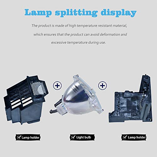 for Mitsubishi 915B403001 WD-60735 WD-60737 WD-73737 WD-73C9 WD-65C9 WD-65735 WD-73735 DLP TV Replacemet Lamp by Molgoc