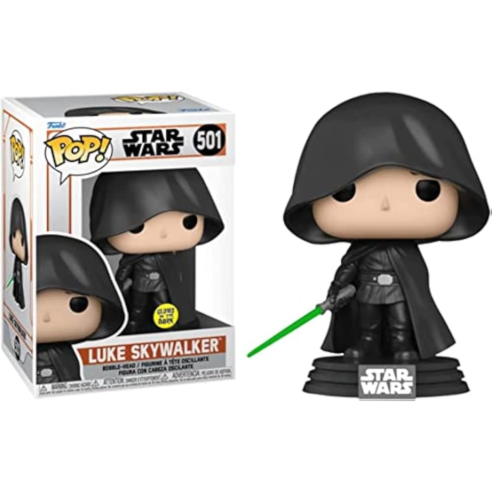 Star Wars - Luke Skywalker met Grogu Funko Pop Bobblehead Figuur