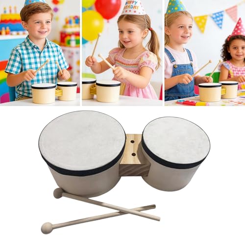 Bongo drums para niños: la percusión realista ideal para aprender jugando 5