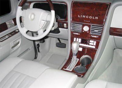 Aviator LINCOLN INTERIOR WOOD DASH TRIM KIT SET 2003 2004 2005 2006