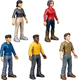 Authentic Jurassic World Mini Figures, 20 Small Dinosaurs & Humans - Image 5