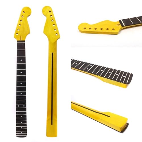 Manche de guitare 25.5 pouces S 34 touche érable palissandre 22 frettes