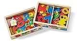 Melissa & Doug Deluxe Magnetic Letters and Numbers Set With 89 Wooden Magnets