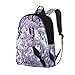 Beau sac à dos floral pour enfants et adolescents - Grande capacité - Sac d'école pour garçons - Sac à dos pour enfants - Sac sonique - Beau cadeau pour les adolescents